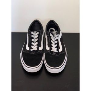 Women’s Vans Ward Sneakers Black Suede/Canvas
